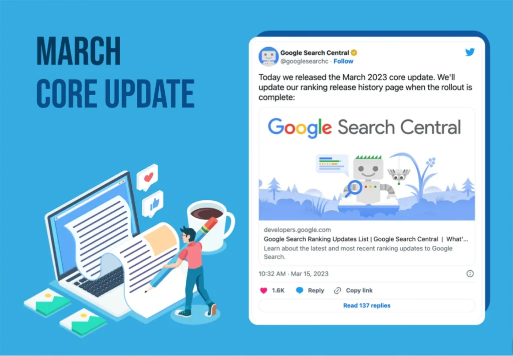 March Core Update 2023
