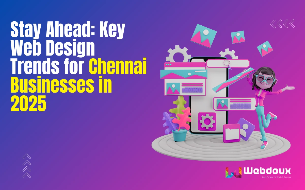 Stay Ahead: Key Web Design Trends for Chennai Businesses in 2025 Web Design Trends 2025 Web design Chennai Website design for a small business In today’s digital world, a good and visually attractive website is no longer a luxury- it is a necessity. In Chennai, especially in this competitive market, businesses need to stay updated with the latest design innovations to be able to differentiate themselves and enhance the user experience and conversion rate. In this blog, we discuss the top web design trends 2025 that businesses in Chennai must be aware of. These trends, ranging from minimalist aesthetics to AI-enabled functionality, are changing the way people experience websites. Minimalism Meets Functionality The clean, clutter-free style is still at the forefront, yet in 2025, there is a new change in it- functionality has become a primary concern. Instead of being focused on purely aesthetic emptiness, modern minimalism combines intuitive navigation, clear CTAs (calls to action), and smooth layouts. This practice is useful when it comes to designing websites for small businesses, as it reduces the bounce rate while optimising the overall performance of the site. Dark Mode Design Takes Centre Stage Dark mode is no longer a pure visual preference; it is a functional feature for lesser eye strain, better battery life on mobile devices, and an ultra-modern aesthetic. An increasing number of web design Chennai agencies are also adding automatic dark/light switching as per the user preferences for a personal touch and more accessible browsing. Mobile-First & Responsive Design Is Essential With mobile users constituting most of the web traffic, mobile-first design is not a trend but a necessity. In 2025, designers are prioritising mobile responsiveness as the most important element of any project. This shift is particularly critical for local companies looking to get websites designed where cost meets efficiency. Micro-Interactions Enhance User Engagement Micro-interactions, small animations or effects triggered by user actions, enhance the user experience with their dynamic touch. Whether it is a button that changes colour on hover or progress indicators, these simple design choices make a site look lively and responsive. In a website design for small business, it is all about creating memorable digital experiences that can enhance engagement. Voice-Enabled Navigation Gains Momentum The demand for voice search and command is increasing. Websites are being developed with voice-based features to support both the visually impaired and the multitaskers. Since smart speakers and voice assistants are gaining popularity, there is also an increase in the popularity of voice accessibility and integration. Dynamic Visuals and Advanced Scroll Effects Storytelling on the web is being revolutionised by parallax scrolling, animated backgrounds, and motion-triggered visuals. Such features are user-friendly, and they guide a visitor through the site in a visually rich way. This trend of immersive designs in web design in Chennai, in an otherwise competitive market, can help businesses in standing out from the crowd. AI-Powered Chatbots Integrated into Web Design AI chatbots are not just a corner pop-up anymore. In 2025, they are being naturally integrated into the site architecture. The AI chat interfaces are able to answer questions, give personalised recommendations, and walk the visitor through the sales funnel, making them a critical part of small business and enterprise website design. Accessibility and Inclusive Design as a Priority Inclusivity is becoming a priority from a legal and ethical point of view. Designs are being created with features like keyboard navigability, compatibility with screen readers, alt text for images, and the right contrast ratios built into them from the ground up. Accessibility is an important part of offering a universally enjoyable user experience in web design trends in 2025. Modular and Grid-Based Layouts Rise in Popularity Modular design helps developers and designers in creating scalable websites that are easy to manage and update. These grid-based systems ensure visual consistency while providing a space to encourage creativity. It is especially helpful in a website design for small business where content updates are necessary even when the resources are limited. CMS Integration and Headless Web Architecture Content Management Systems (CMS) are developing fast. The headless CMS architecture, where the front-end and back-end structures are decoupled, with speed. It enables the reuse of content on various platforms, such as for websites, mobile applications, and digital signage. Chennai businesses are increasingly embracing this forward-thinking strategy to grow big and safe. Conclusion To the businesses in Chennai that want to stay competitive, it is necessary, not just advantageous, to be able to adjust to these web design trends 2025. Be a trendsetter with Webdoux and embrace innovation to ensure your brand's success this year.