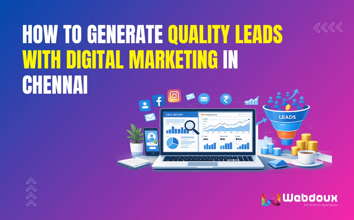 How to Generate Quality Leads with Digital Marketing in Chennai - Webdoux